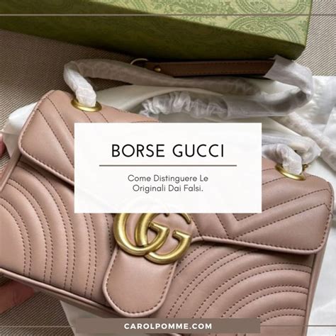 come vedere se una borsa gucci è originale|Come riconoscere una borsa Gucci origi.